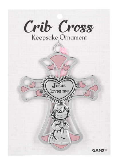 Crib Cross Keepsake Ornament