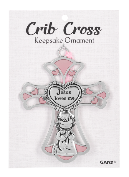 Crib Cross Keepsake Ornament