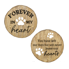 Load image into Gallery viewer, Pet Memorial Garden Round Stepping Stone
