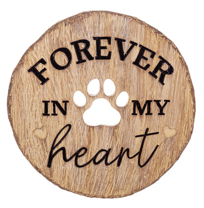 Pet Memorial Garden Round Stepping Stone