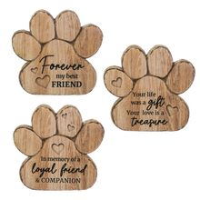 Load image into Gallery viewer, Dog Paw Garden Rocks
