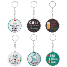 Load image into Gallery viewer, Best Dad by Par - Keychain/Bottle Opener
