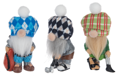 Good Luck Golf Gnome Charm