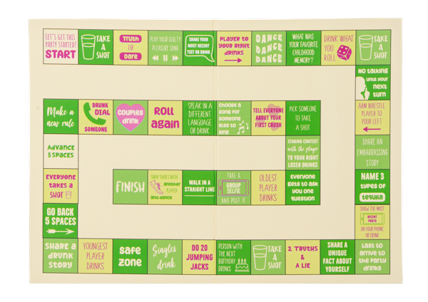 Drinking Game Boards