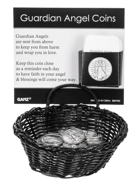 Guardian Angel Coin Charm