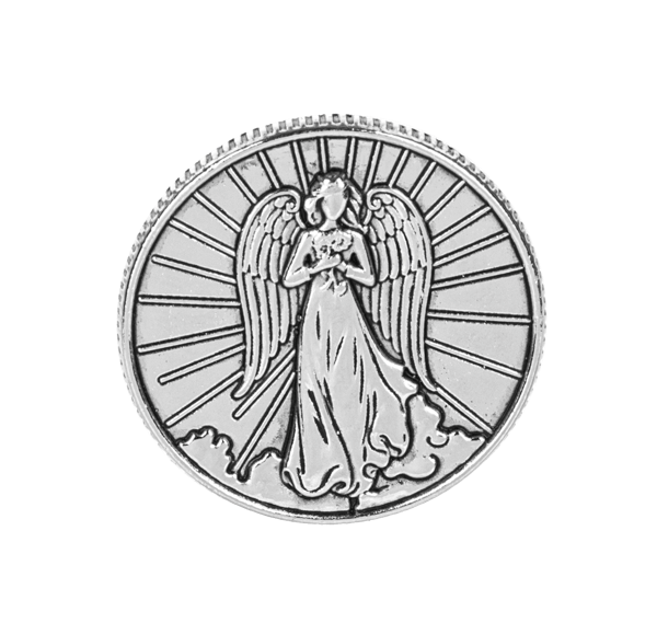Guardian Angel Coin Charm