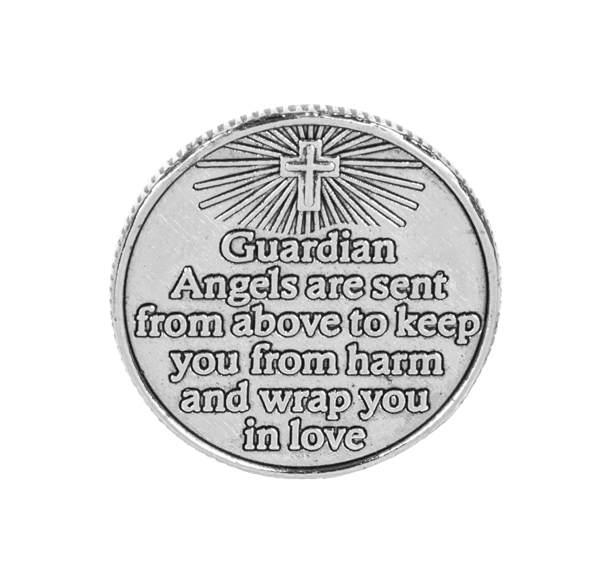 Guardian Angel Coin Charm