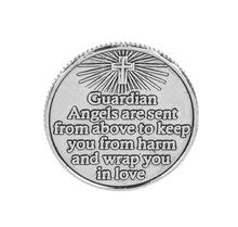 Load image into Gallery viewer, Guardian Angel Coin Charm
