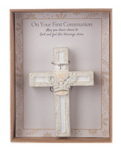 Load image into Gallery viewer, Cross in Gift Box - Baptism/First Communion
