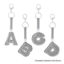 Load image into Gallery viewer, Sparkle Monogram Key Ring
