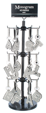 Load image into Gallery viewer, Sparkle Monogram Key Ring
