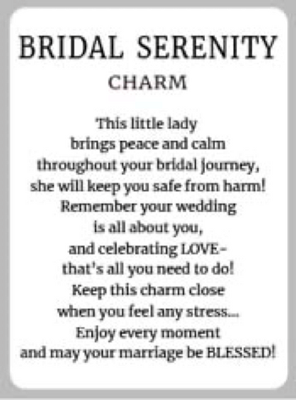Bridal Serenity Charms