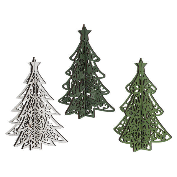 Lasercut Tree Figurine