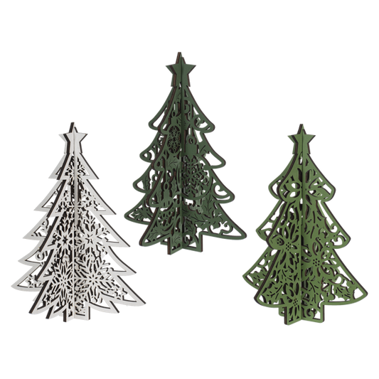 Lasercut Tree Figurine