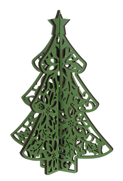 Lasercut Tree Figurine