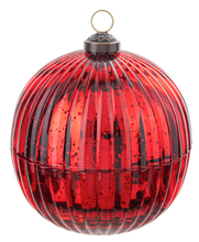 Load image into Gallery viewer, Faceted Glass Ornament Trinket Box
