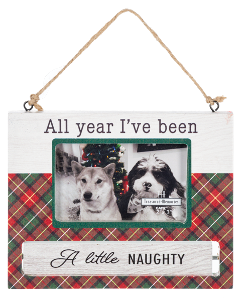Fleas Navidad Spinning Pet Frame Ornaments