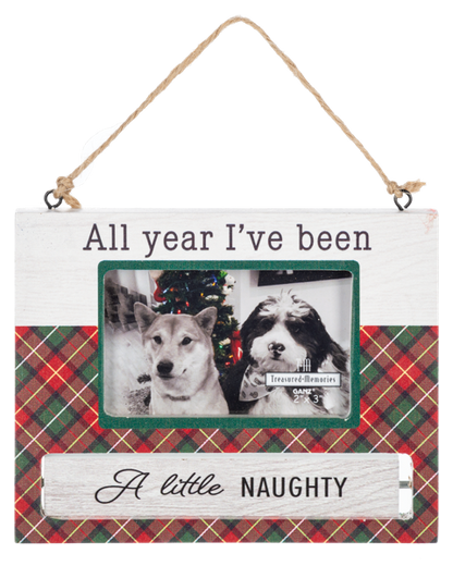 Fleas Navidad Spinning Pet Frame Ornaments