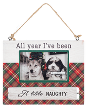 Load image into Gallery viewer, Fleas Navidad Spinning Pet Frame Ornaments
