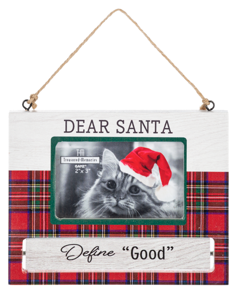 Fleas Navidad Spinning Pet Frame Ornaments