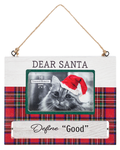 Fleas Navidad Spinning Pet Frame Ornaments