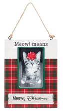 Load image into Gallery viewer, Fleas Navidad Spinning Pet Frame Ornaments
