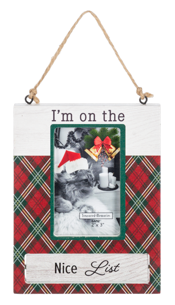 Fleas Navidad Spinning Pet Frame Ornaments
