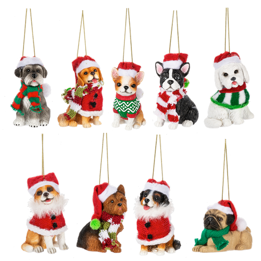Santa Paws Is Coming to Town Ornament
