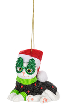 Load image into Gallery viewer, Fleas Navidad Cat Ornaments
