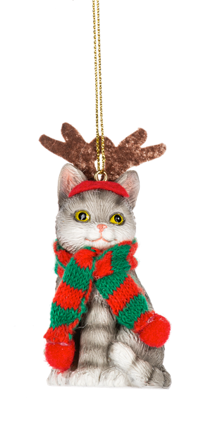 Fleas Navidad Cat Ornaments