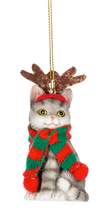 Load image into Gallery viewer, Fleas Navidad Cat Ornaments
