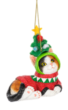 Load image into Gallery viewer, Fleas Navidad Cat Ornaments
