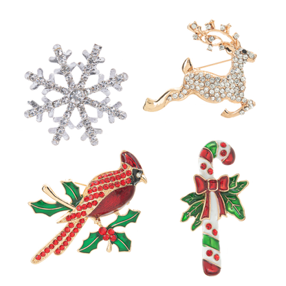 Season's Sparkly Pins