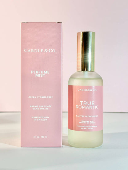 Cardle & Co. - Perfume Mist: True Romantic (Santal & Coconut)