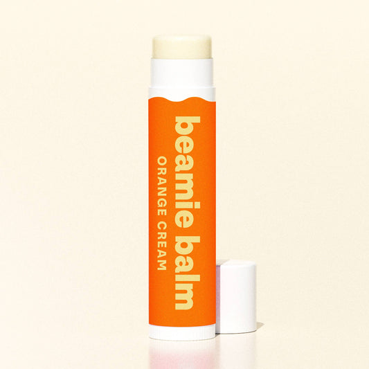 Beamie - Vegan Lip Balm, Orange Cream