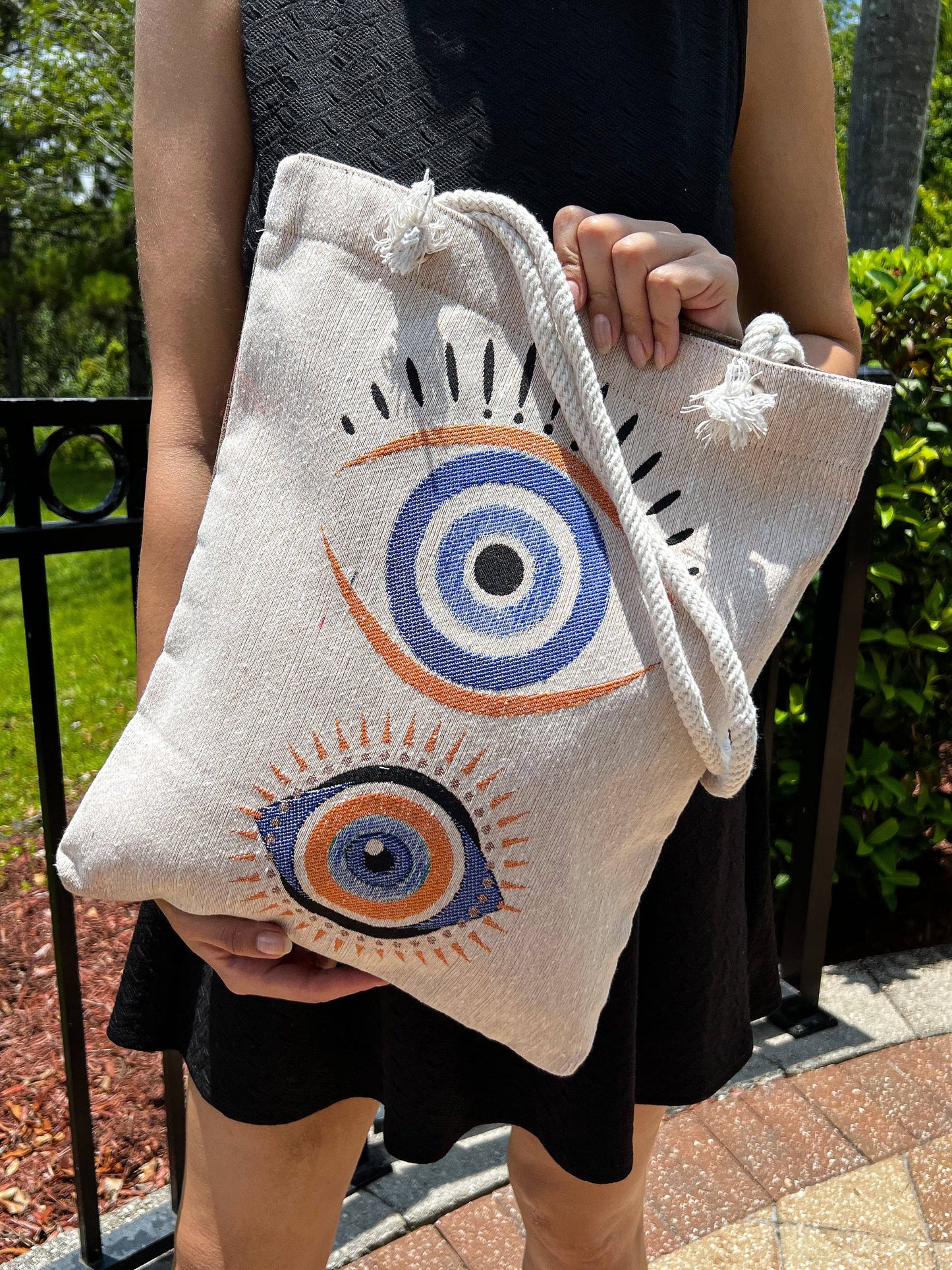 Evil Eye Tote Bag