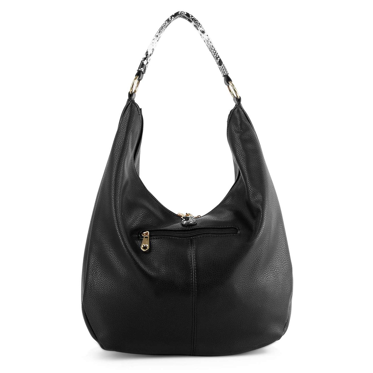 Handbag Express - Tassel Accented Hobo Handbag
