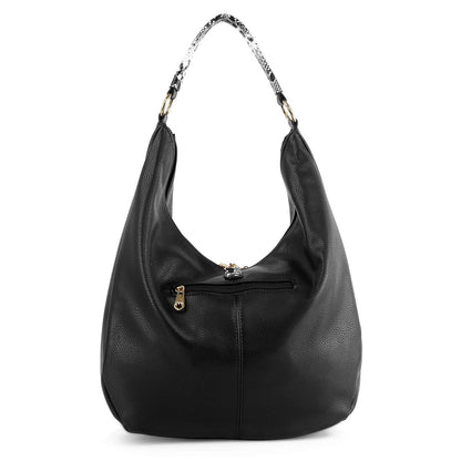 Handbag Express - Tassel Accented Hobo Handbag