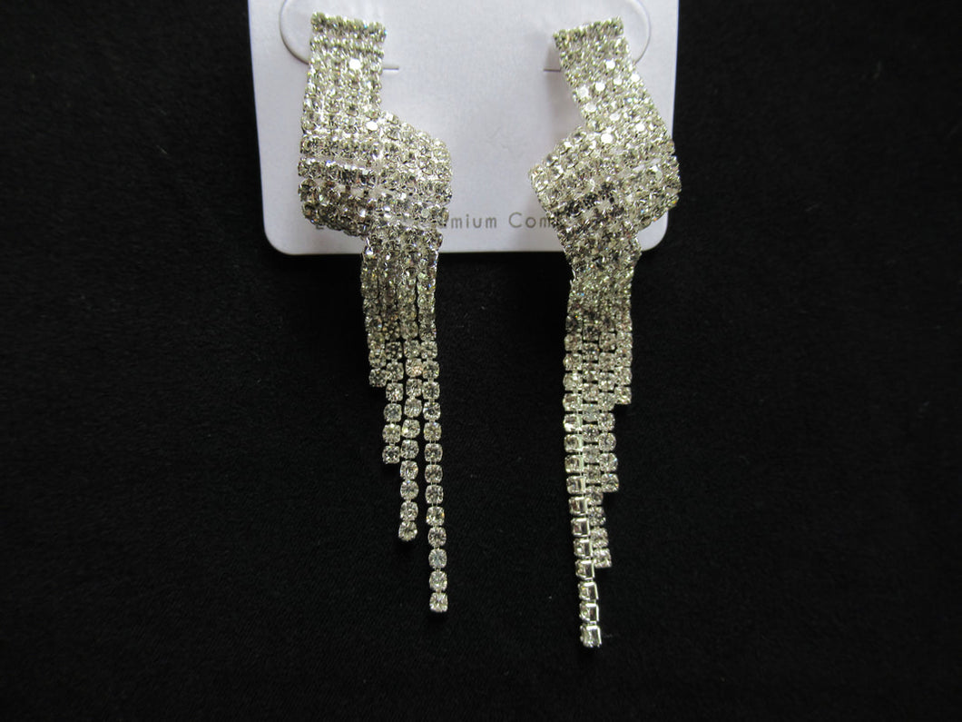 Folded Drop Earrings