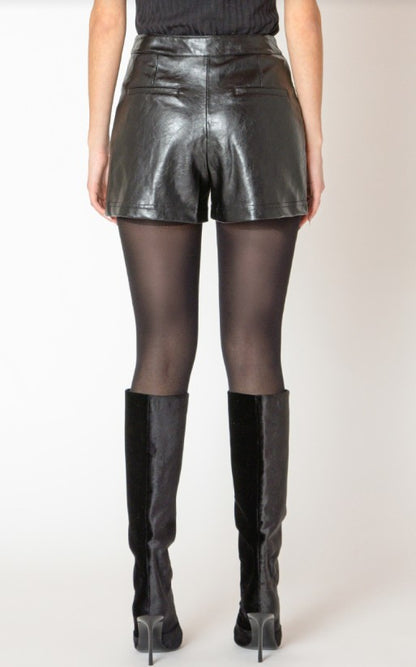Faux Leather Shorts 2622213 SALE