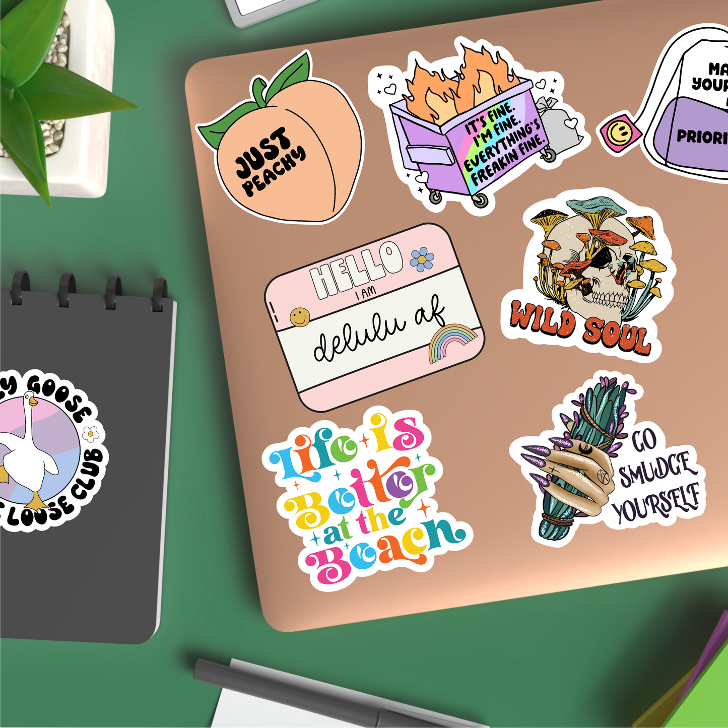 Sticky Moods - Blow me vinyl sticker, funny adult dirty sticker