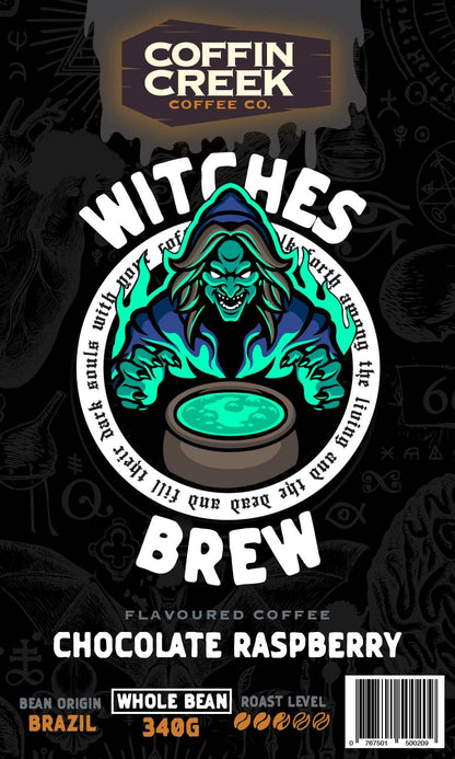 Coffin Creek Coffee - Witches Brew - Chocolate Raspberry Flavor