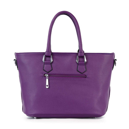 Handbag Express - Dazzling Rhinestone Shopper Style Tote