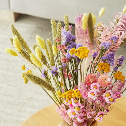Dried Flowers - Field Bouquet - Blossom Lilac: Medium