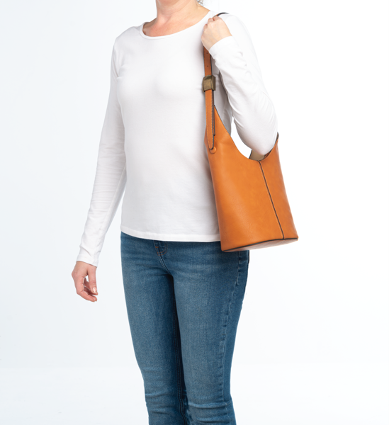 Crinkle Bucket Bag