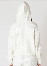 Load image into Gallery viewer, Carol Hooded Cable Sweater-2627022
