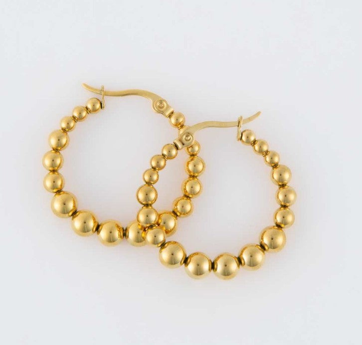 Narelle Bubble Hoop Earring