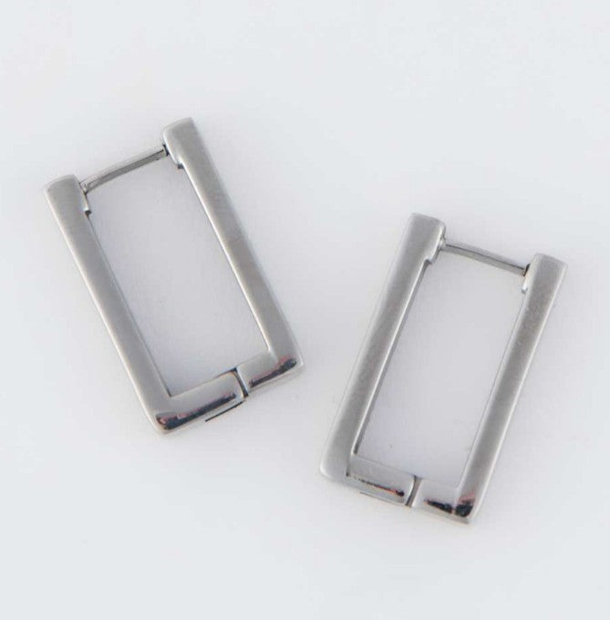Narelle Rectangular Hoop Earring