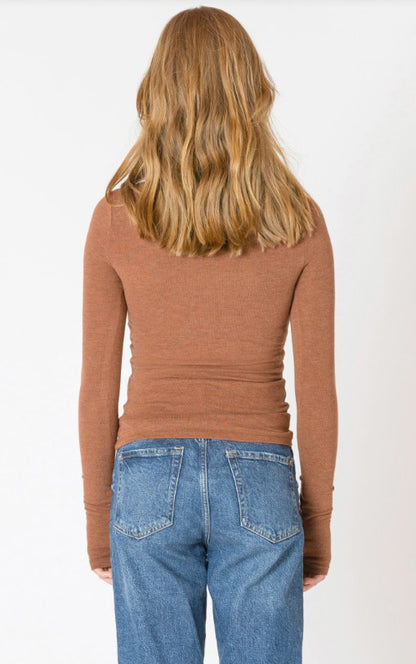 Isla Brushed Crewneck Tee 2624013 SALE
