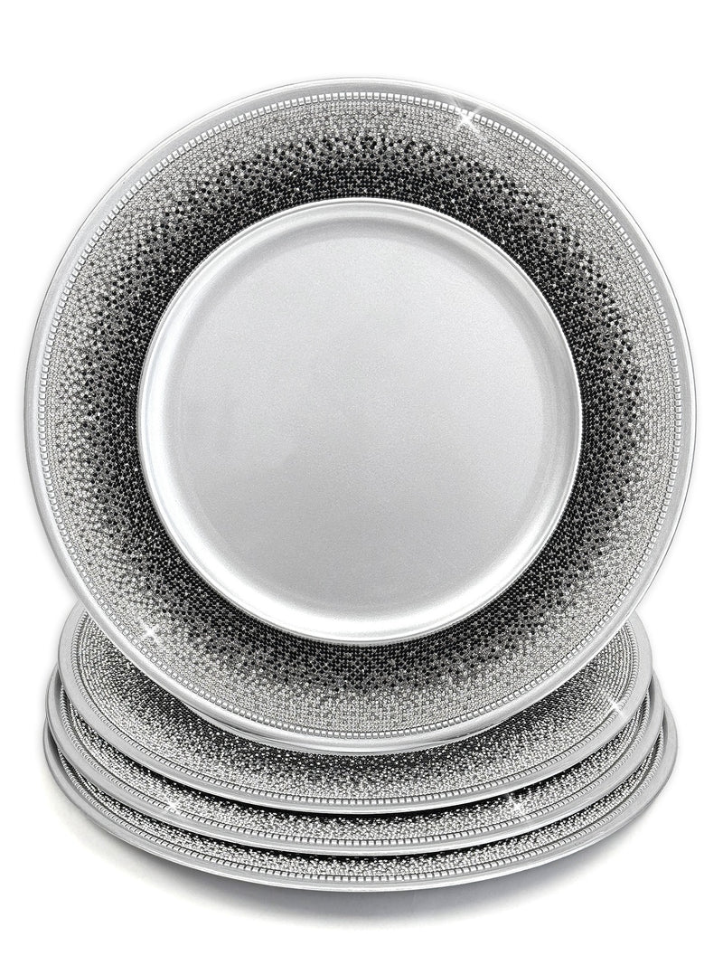 Decorative Charger Plates - Set of 4